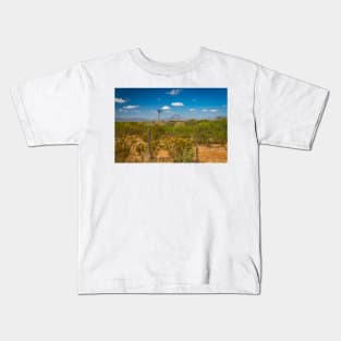 Chihuahuan Desert Windmill Kids T-Shirt